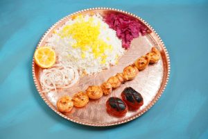 چلو جوجه حلزونی